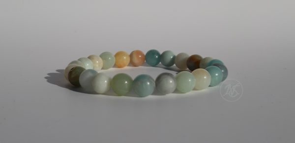 Bracelet naturel en Amazonite 8mm