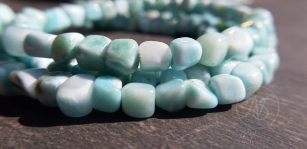 Bracelet naturel en Larimar Naturel Spirit Minéraux Strasbourg