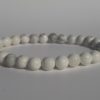 Bracelet naturel en howlite 6mm