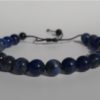 Bracelet shamballa en sodalite