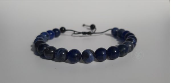 Bracelet shamballa en sodalite