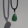 Pendentif naturel en aventurine goutte