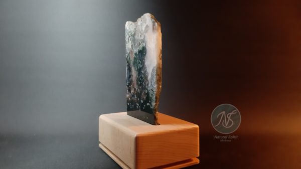 Agate mousse sur socle (307gr) Naturel Spirit 3