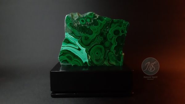 Malachite sur socle (413gr) Naturel spirit 3