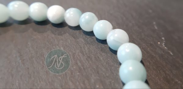 Bracelet naturel en amazonite 6mm Naturel Spirit (1)