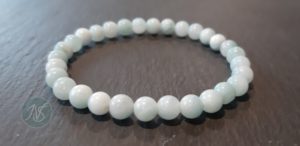 Bracelet naturel en amazonite 6mm